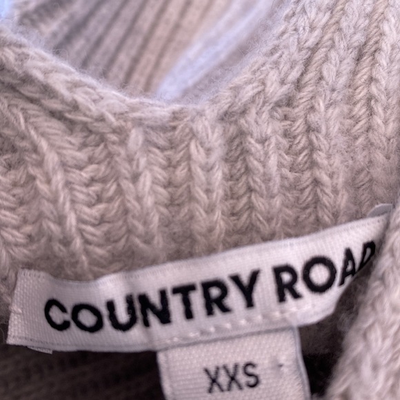 Country Road Grey Sleeveless Knit Tunic - Picture 6 of 6